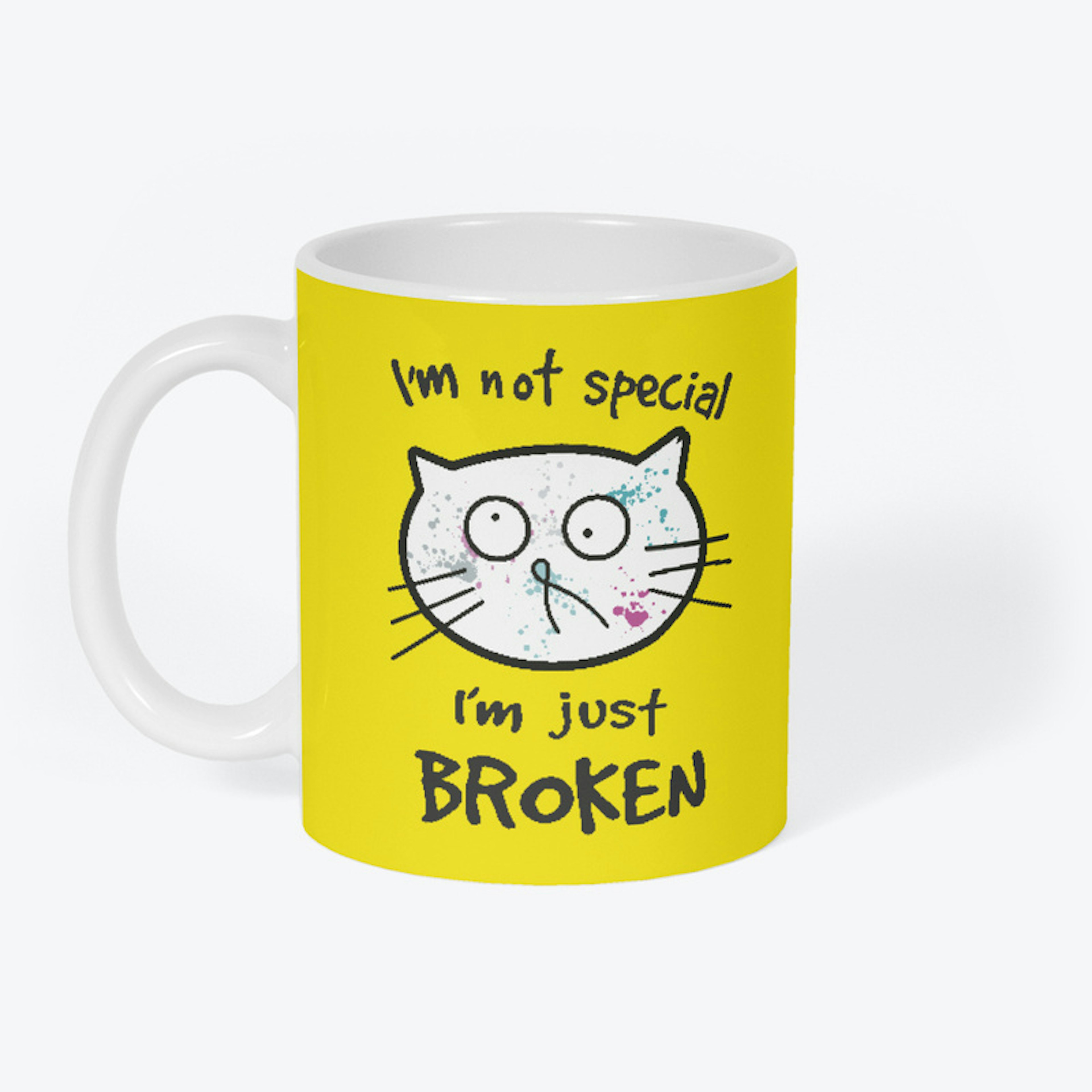 Broken cat